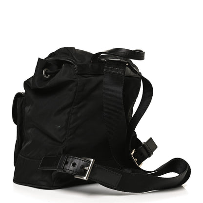 Prada Tessuto Nylon Vitello Backpack Black 3 of 16