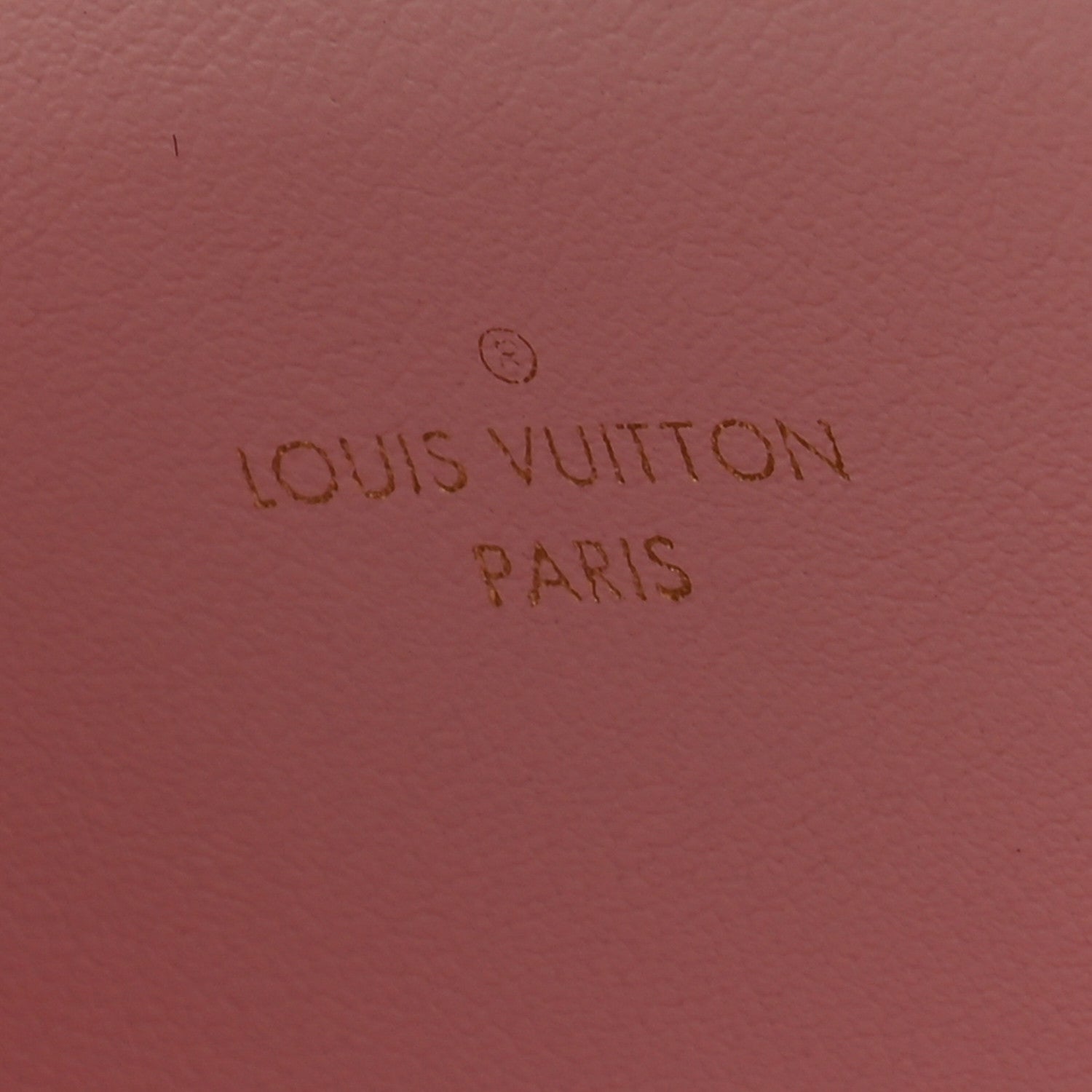 Louis Vuitton Damier Azur Felicie Chain Wallet Zippered Insert Rose Ballerine 6 of 7
