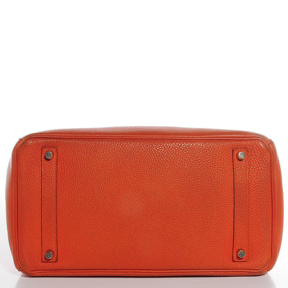 Hermes Togo Birkin 35 Orange 7 of 27