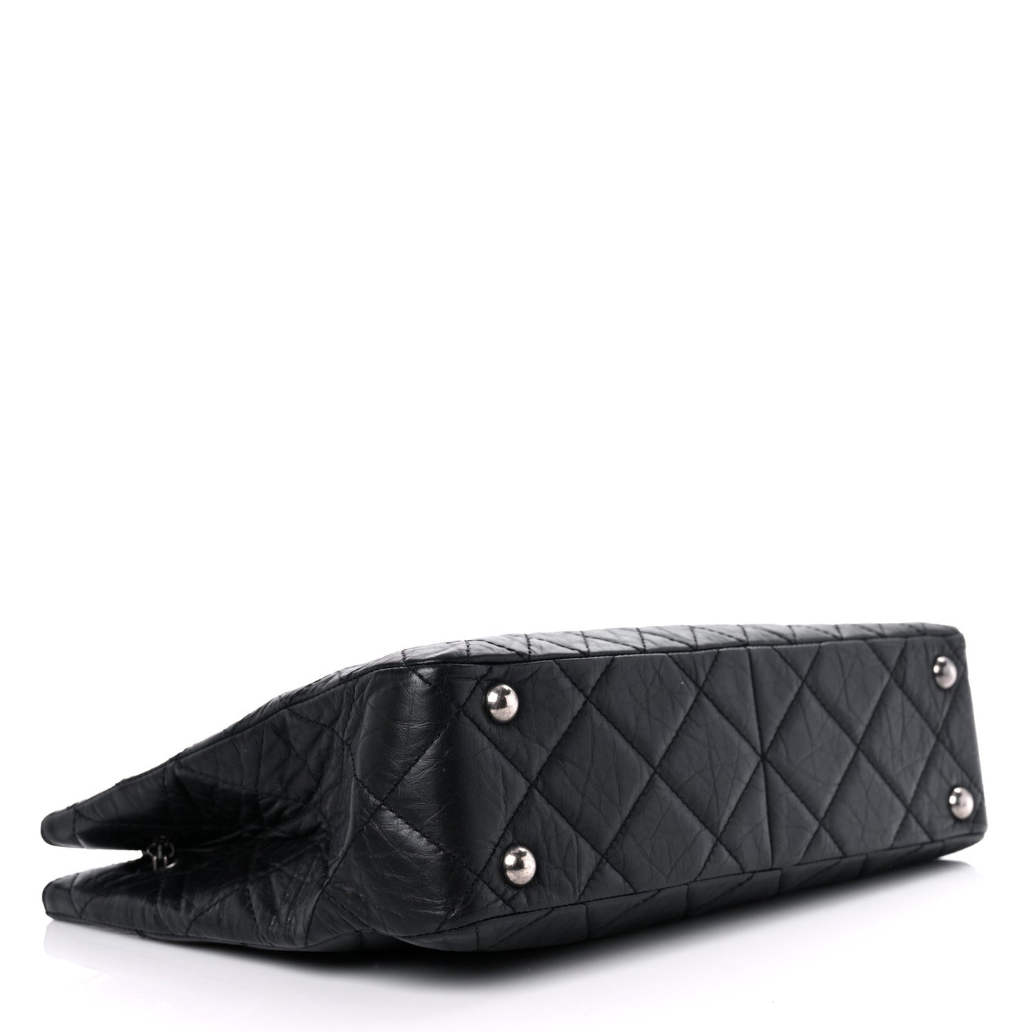 Aged Calfskin Reissue 2.55 Tote Black