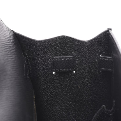 Hermes Epsom Kelly Sellier 25 Black 25 of 27
