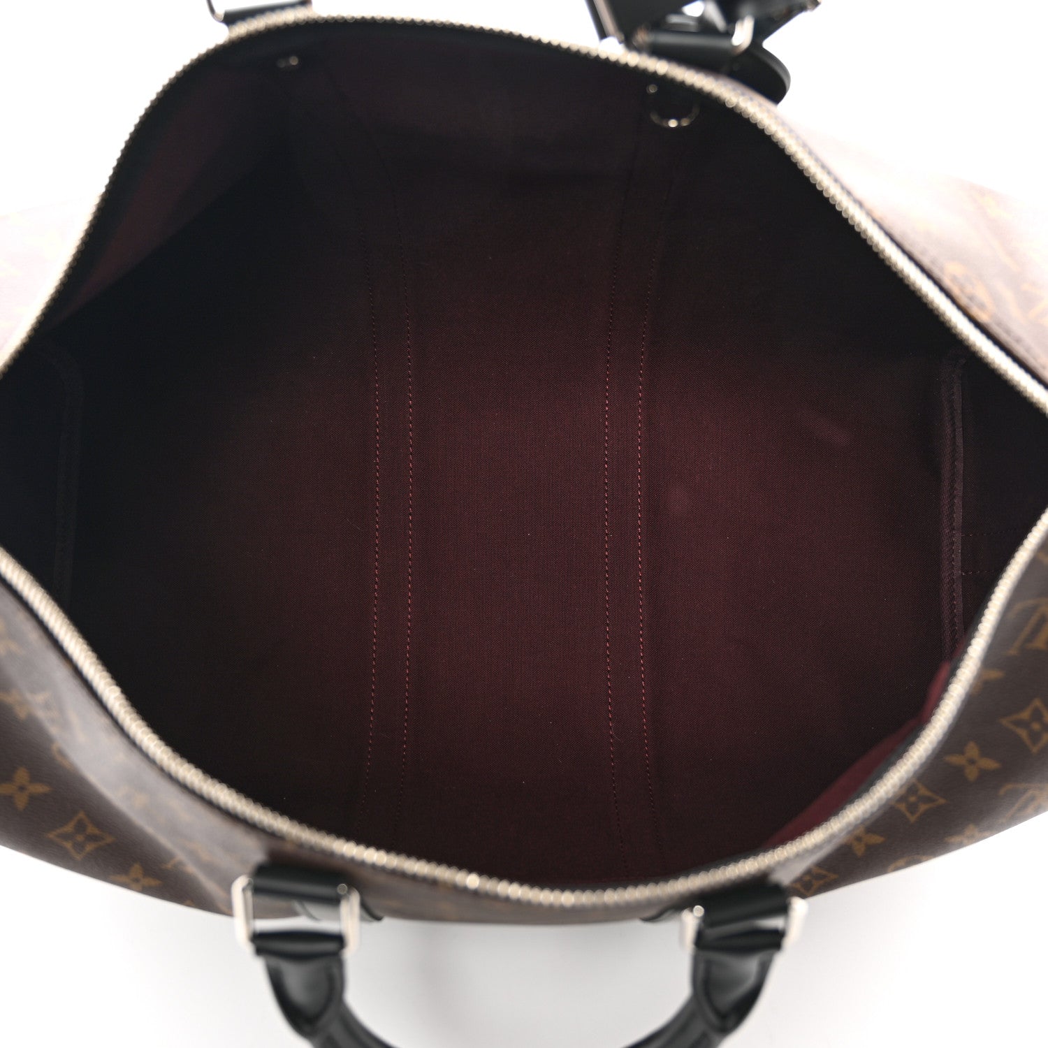 Louis Vuitton Monogram Macassar Keepall Bandouliere 45 5 of 10