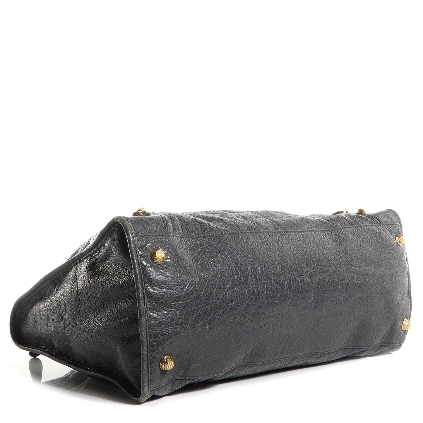 Agneau Giant 12 Gold Hardware Work Gris Tarmac