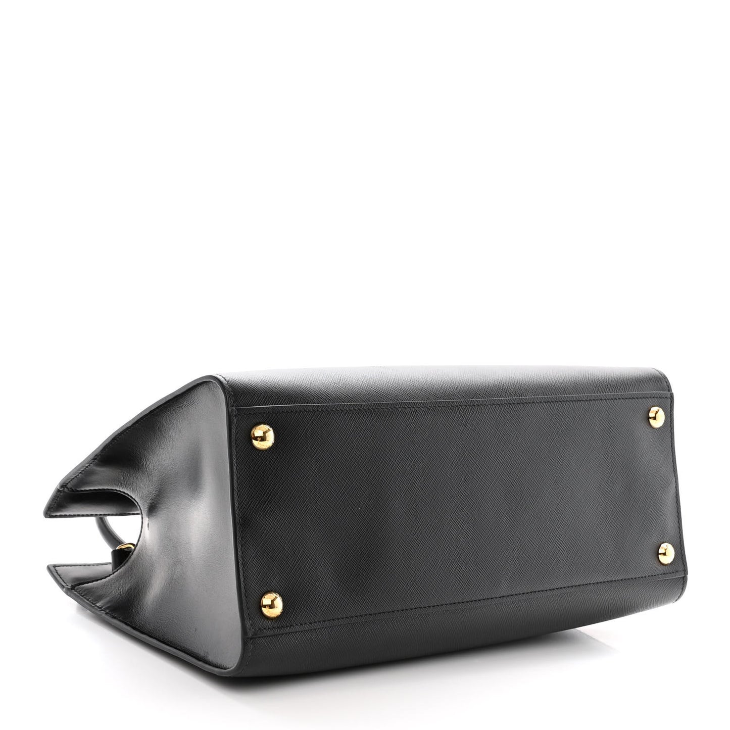 Saffiano Soft Calfskin Tote Black