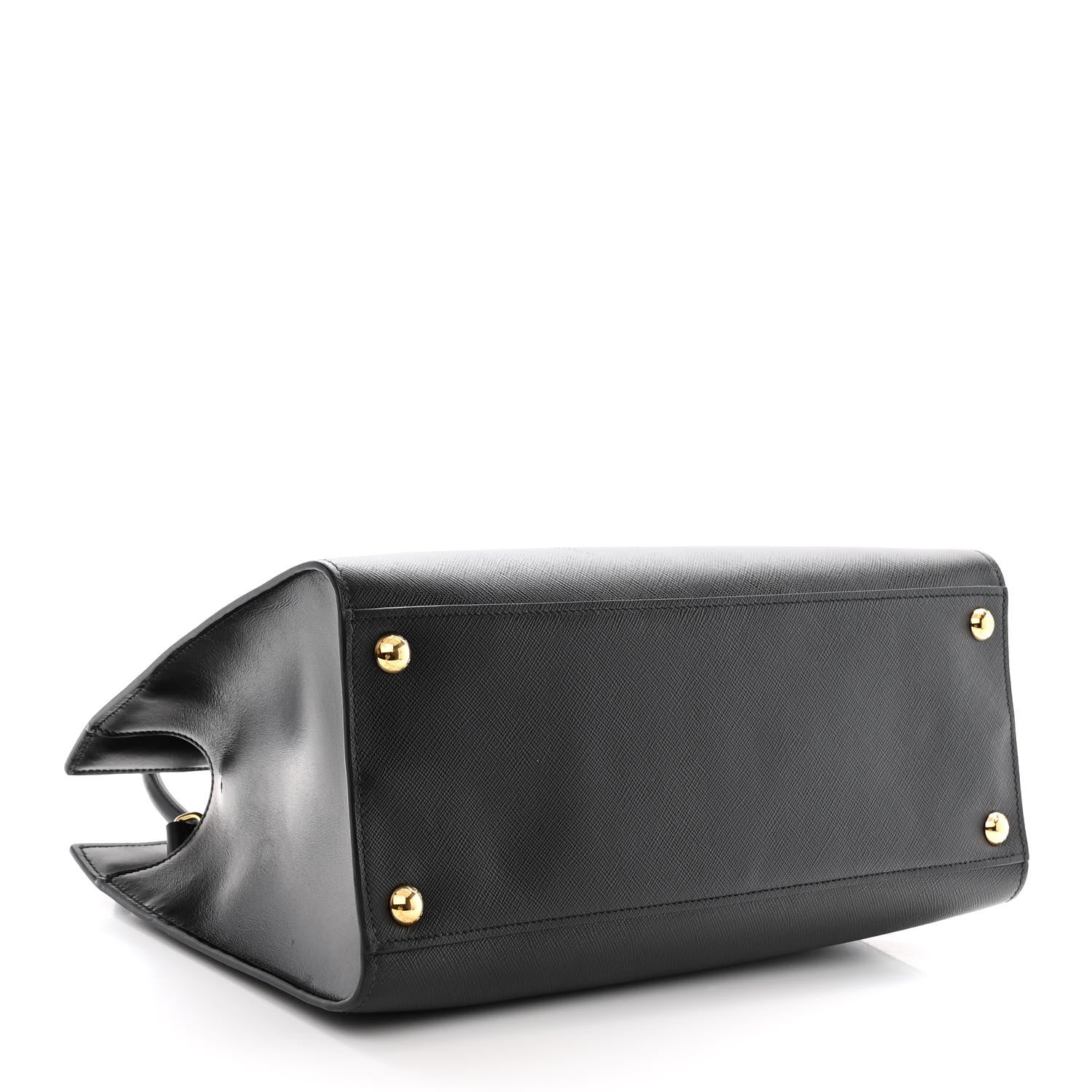 Prada Saffiano Soft Calfskin Tote Black 4 of 11