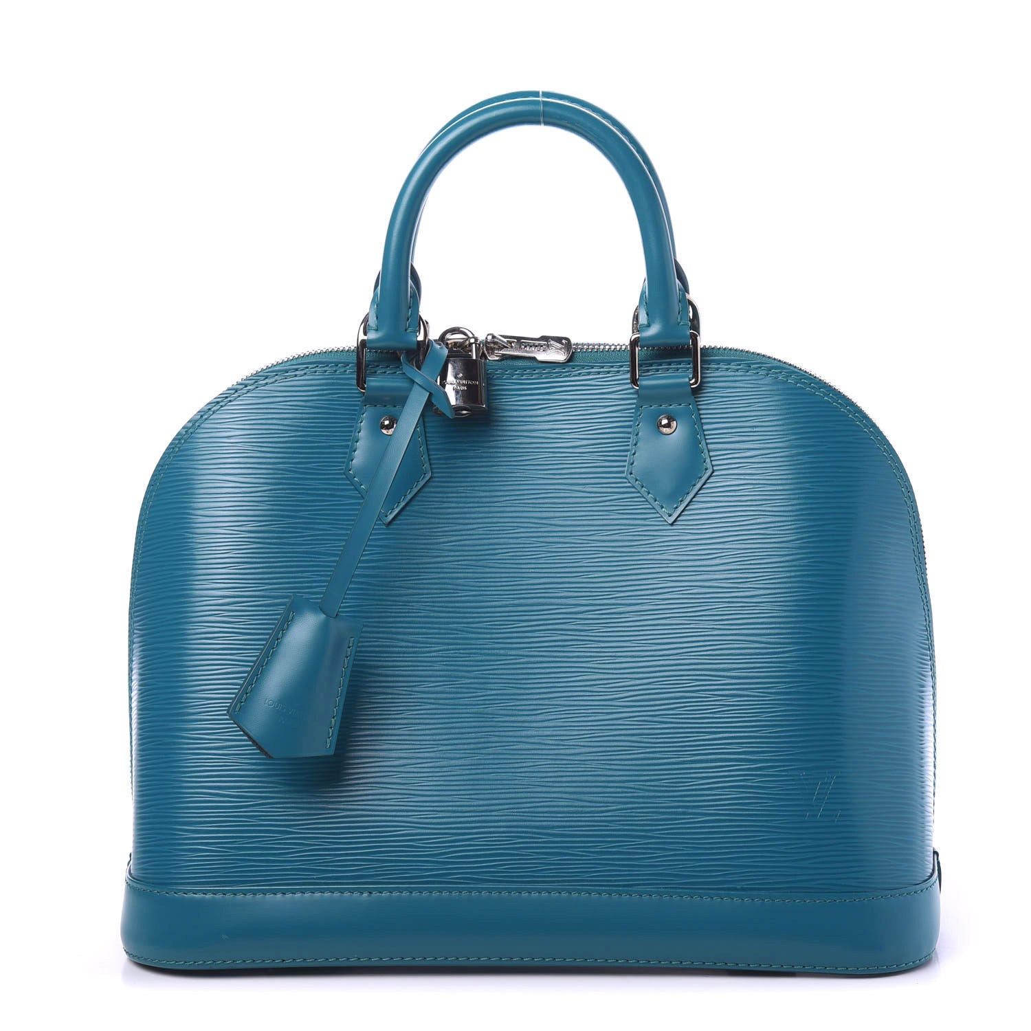 Louis Vuitton Epi Alma PM Cyan 1 of 8