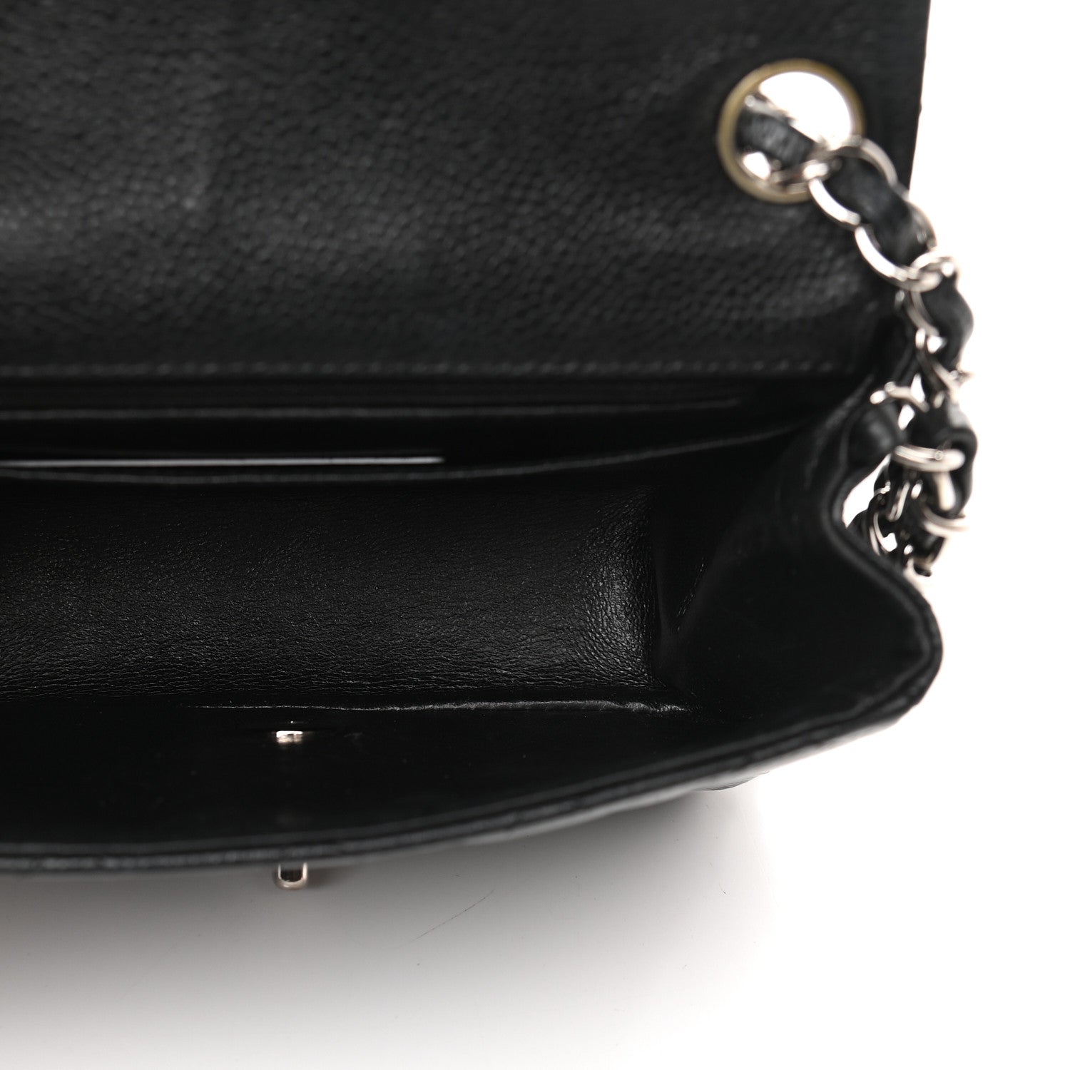 Chanel Caviar Quilted Mini Square Flap Black 5 of 9