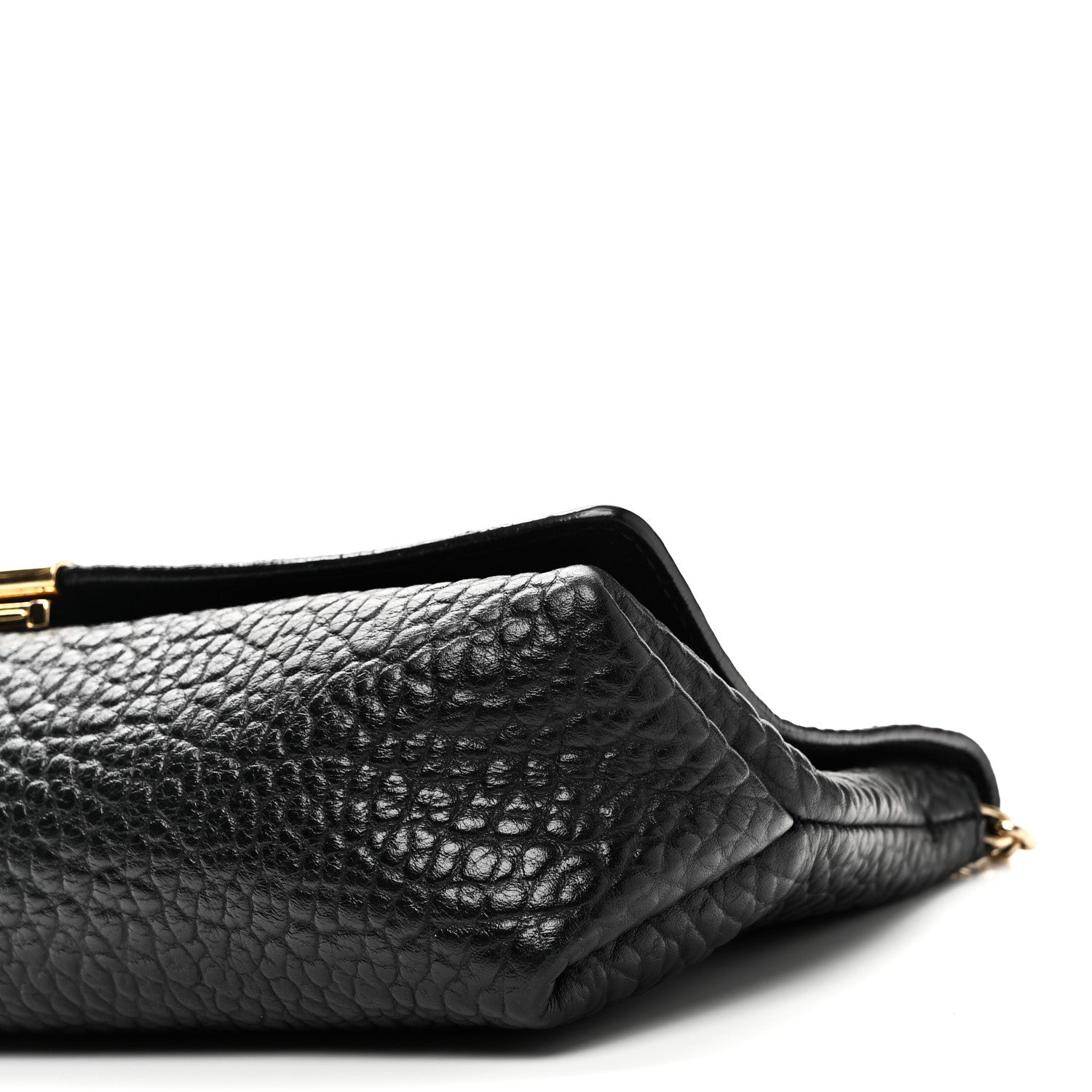 Burberry Signature Grain Medium Mildenhall Crossbody Bag Black 9 of 9