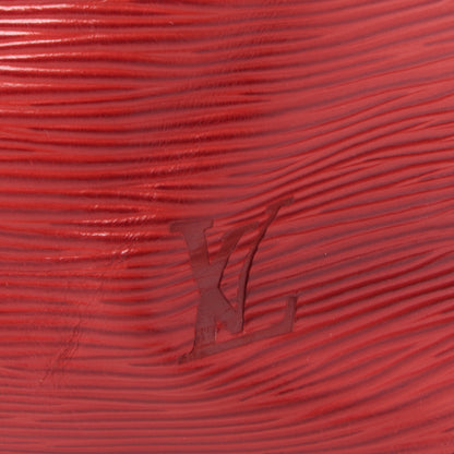 Louis Vuitton Epi Petit Noe Red Black 7 of 8