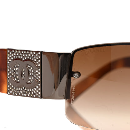 Chanel Crystal CC Sunglasses 4117-B Tortoise 7 of 7
