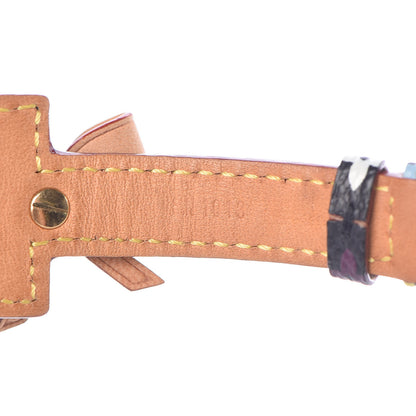 Louis Vuitton Monogram Multicolor Address Wish Bracelet Black 5 of 7