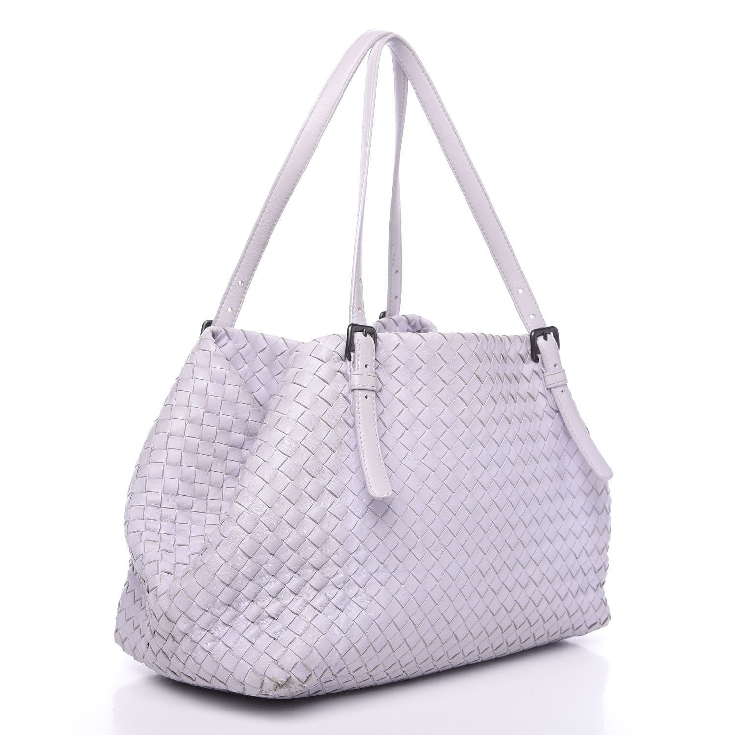 Bottega Veneta Nappa Intrecciato Medium Seamless Tote Oyster Lilac 2 of 12