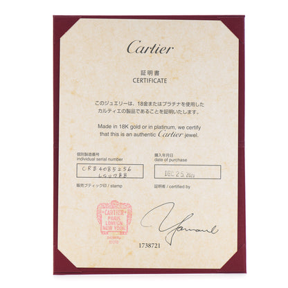 Cartier 18K Pink Gold 3.5mm LOVE Wedding Band Ring 56 7.75 5 of 5