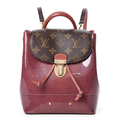 Louis Vuitton Patent Monogram Hot Springs Backpack Vieux Rose 1 of 16
