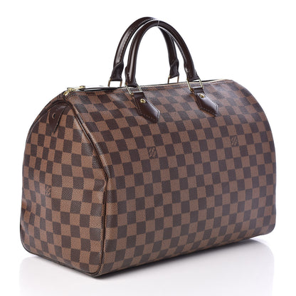 Louis Vuitton Damier Ebene Speedy 35 3 of 10