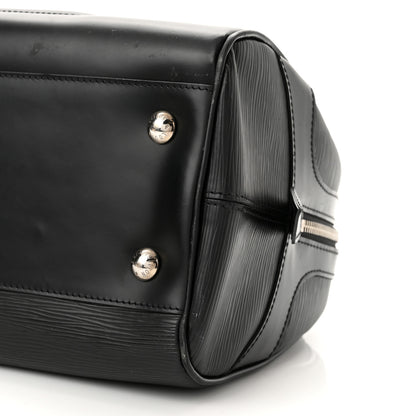 Louis Vuitton Epi Bowling Montaigne GM Black 9 of 9