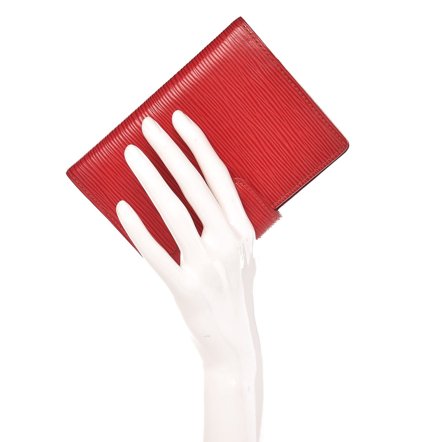 Epi Small Ring Agenda Cover Rouge
