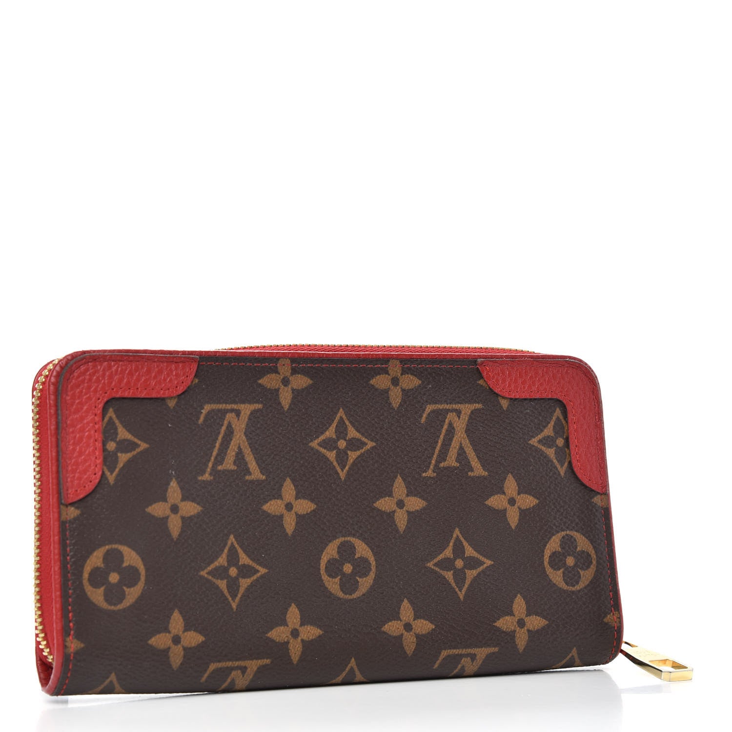 Louis Vuitton Monogram Retiro Zippy Wallet Cherry 3 of 6