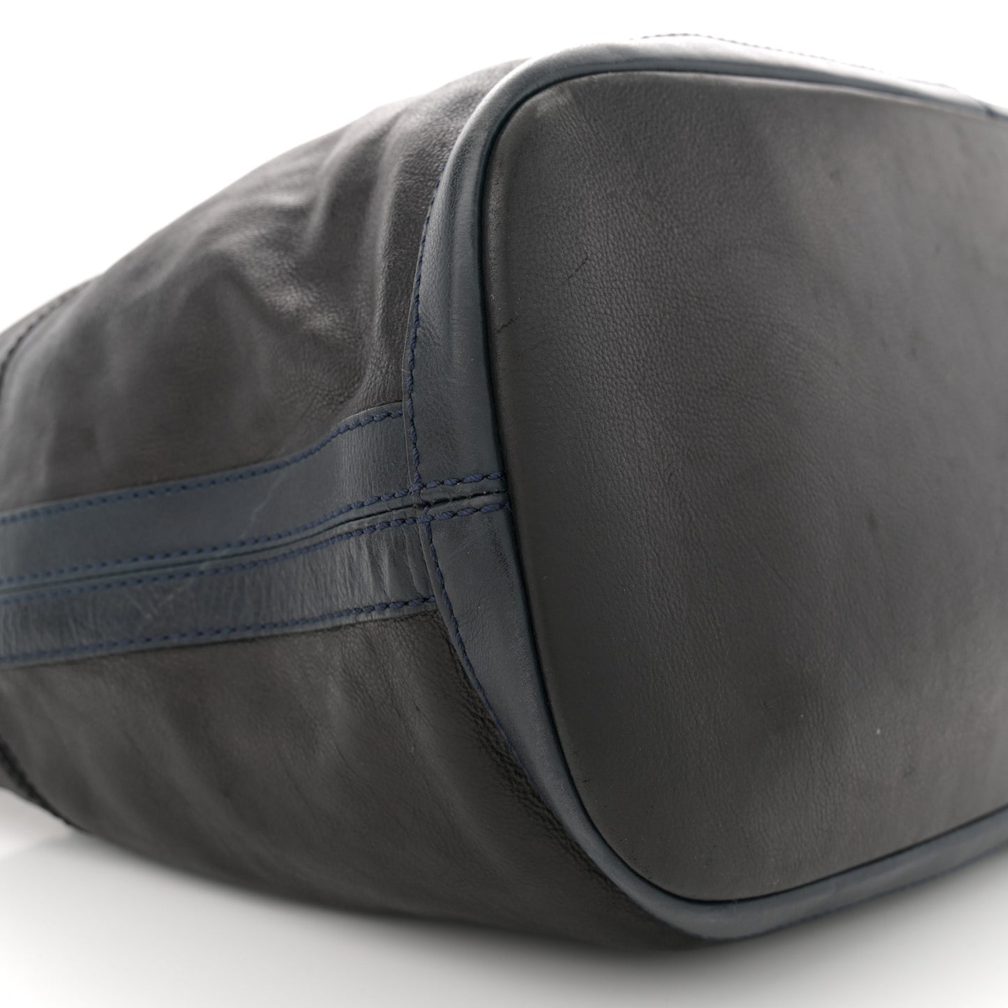 Sugar Goatskin Large Nightingale Black Navy