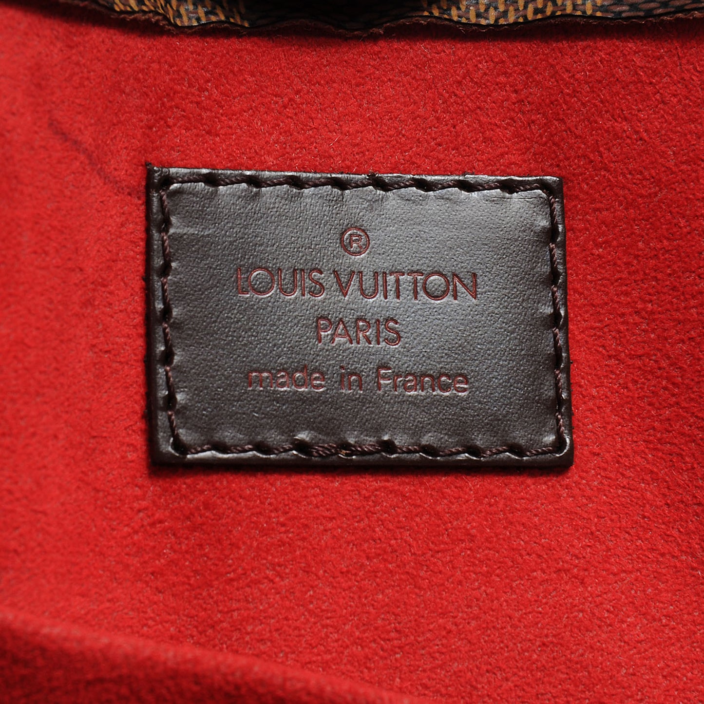Damier Ebene Sac Plat