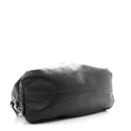Bottega Veneta Calfskin The Pouch Chain Black 4 of 10