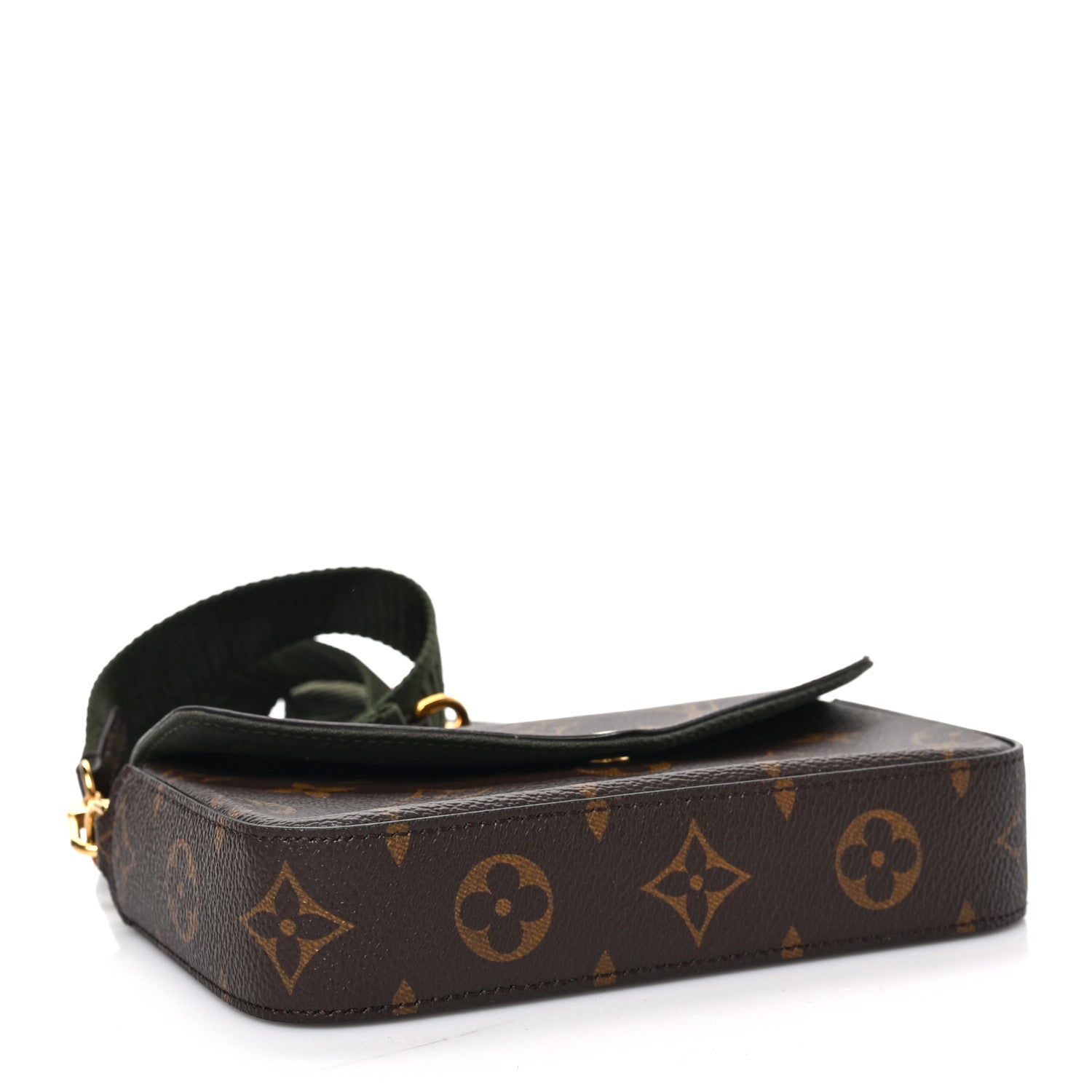 Louis Vuitton Monogram Felicie Strap & Go Kaki 3 of 7