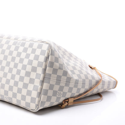 Louis Vuitton Damier Azur Neo Neverfull GM Rose Ballerine 9 of 10