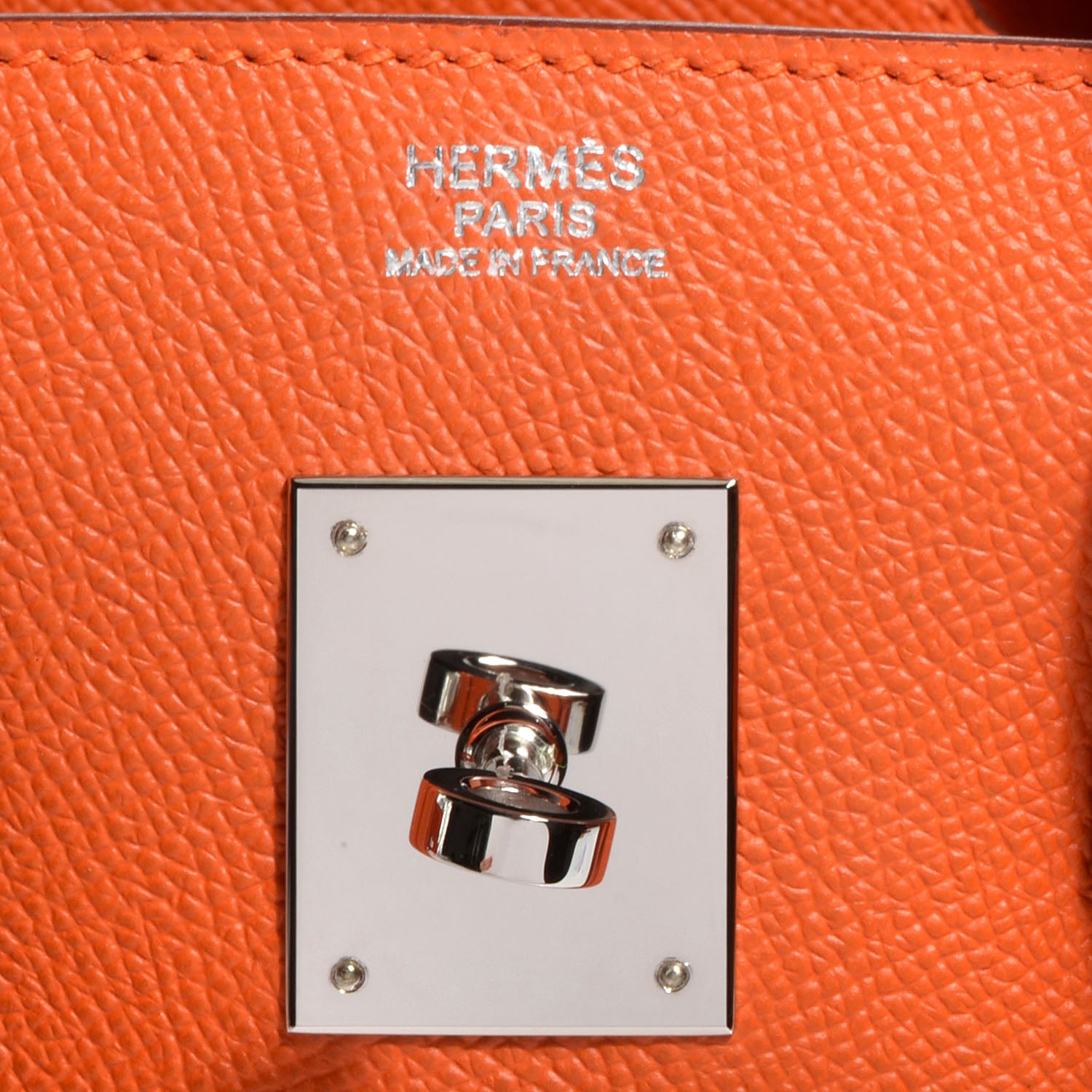 Hermes Epsom Birkin 30 Orange 6 of 22