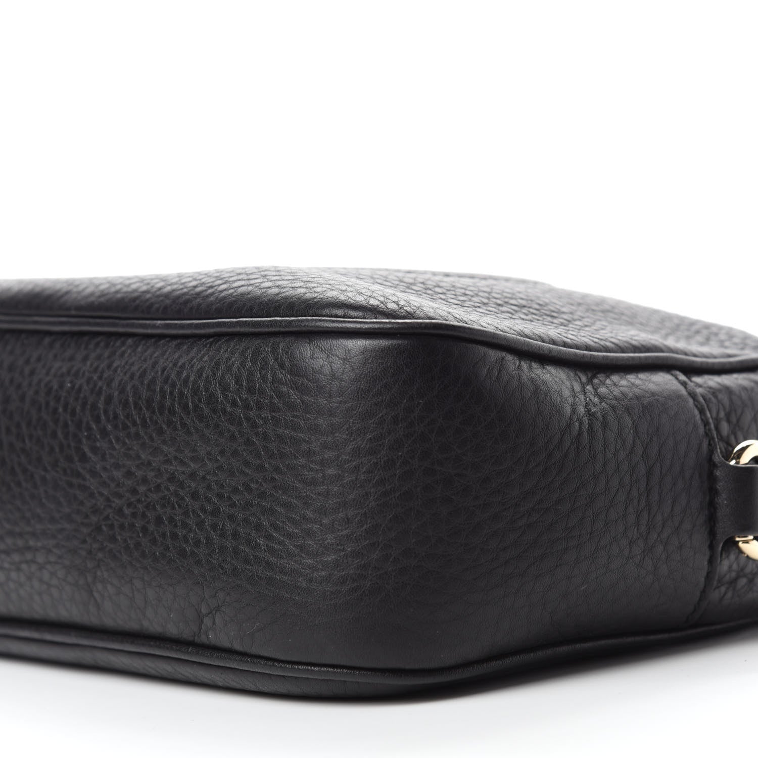 Gucci Pebbled Calfskin Small Soho Disco Bag Black 7 of 10
