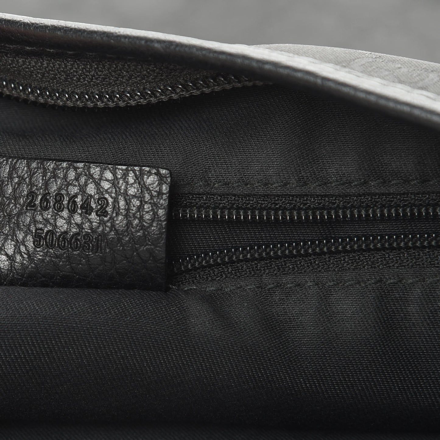Monogram Abbey Messenger Bag Black