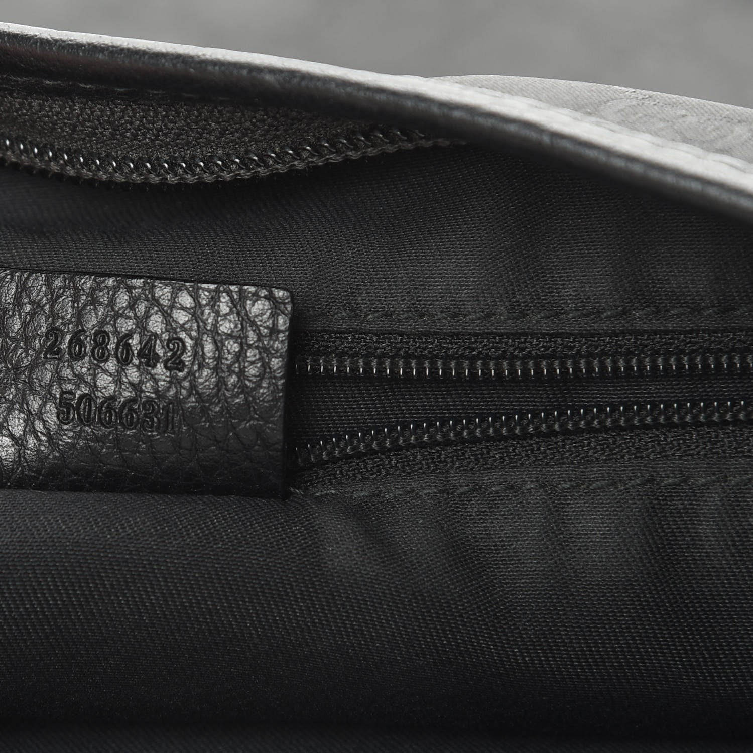 Gucci Monogram Abbey Messenger Bag Black 7 of 13