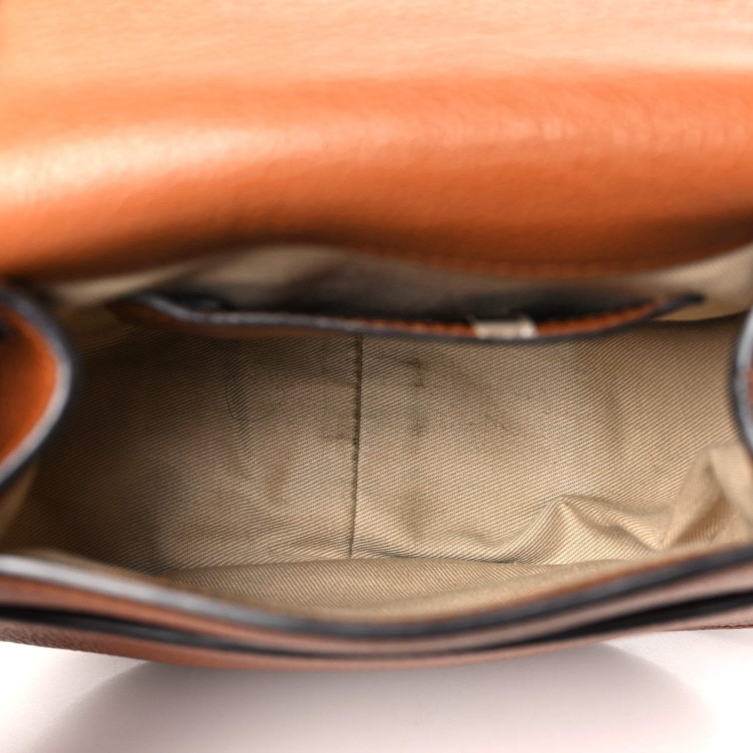Chloe Grained Calfskin Small Marcie Saddle Bag Tan 5 of 12