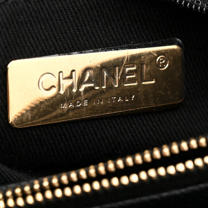 Chanel Caviar Diamond Stitched Small Top Handle Flap Black 6 of 11