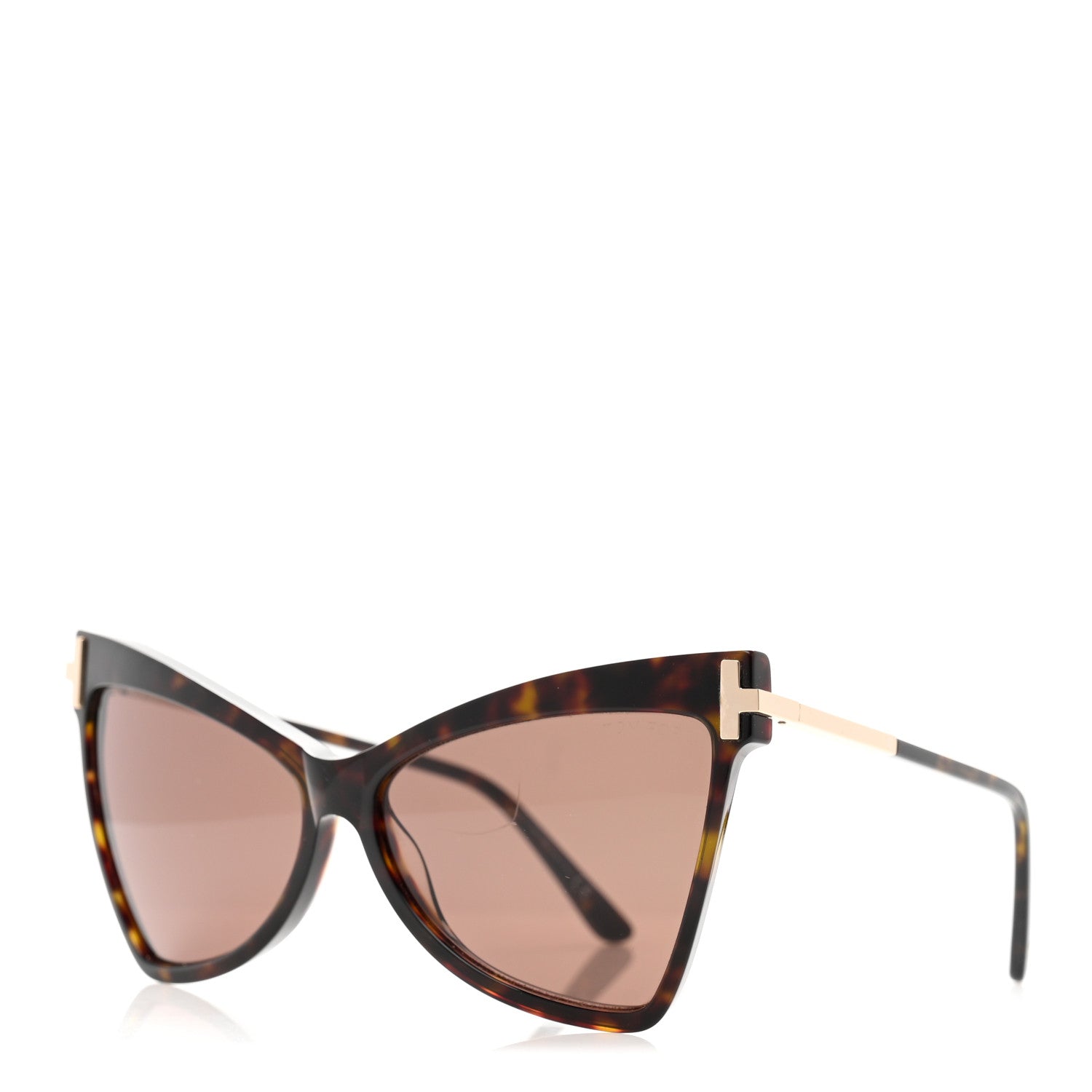 Tom Ford Acetate Tallulah TF767 Sunglasses Tortoise 1 of 7