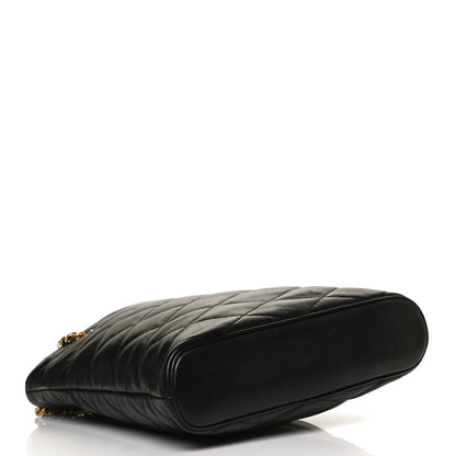 Saint Laurent Lambskin Quilted Lolita Bucket Bag Black 5 of 11