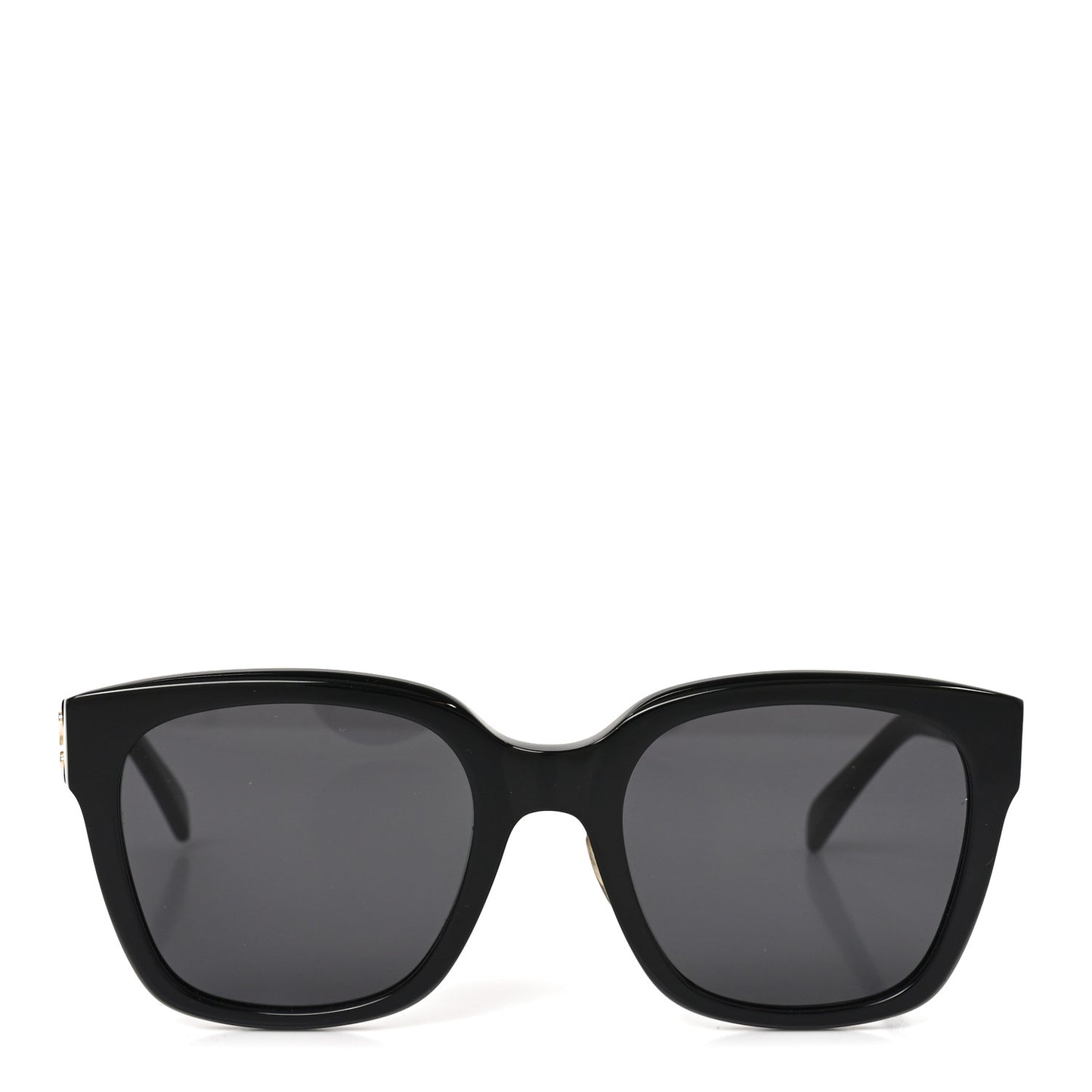 Acetate Triomphe Sunglasses CL40222F Black