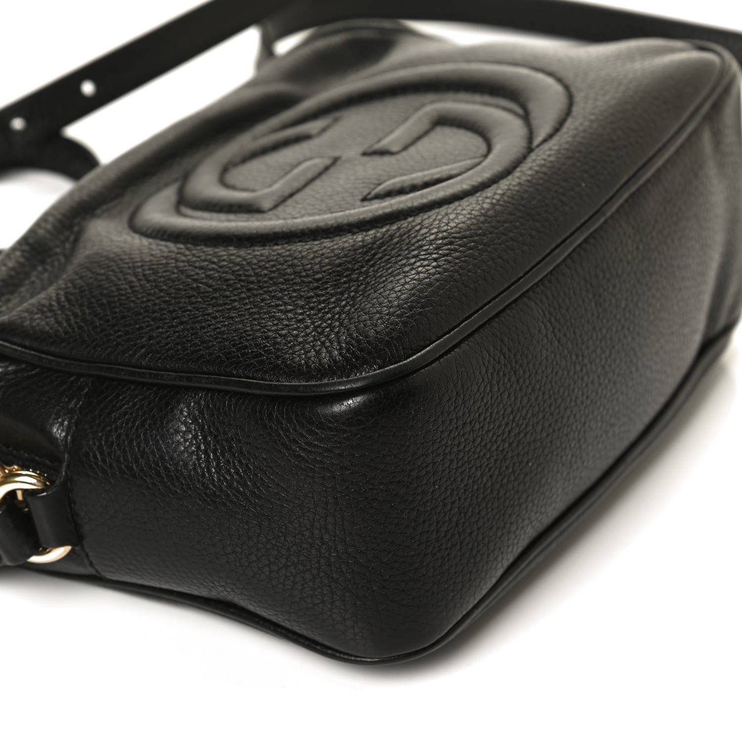 Gucci Pebbled Calfskin Small Soho Disco Bag Black 13 of 14