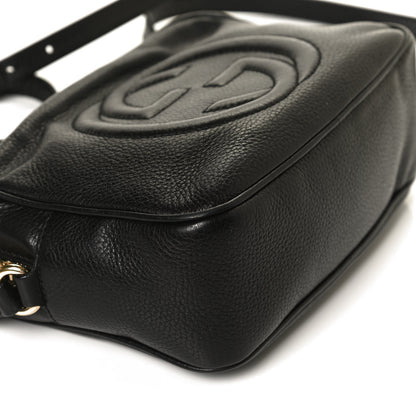 Gucci Pebbled Calfskin Small Soho Disco Bag Black 13 of 14