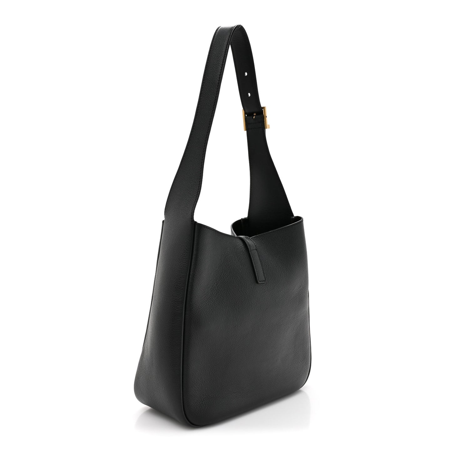 Smooth Calfskin Small Le 5 A 7 Soft Hobo Black