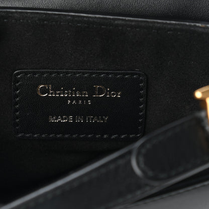 Christian Dior Calfskin Mini Saddle Bag Black 6 of 9