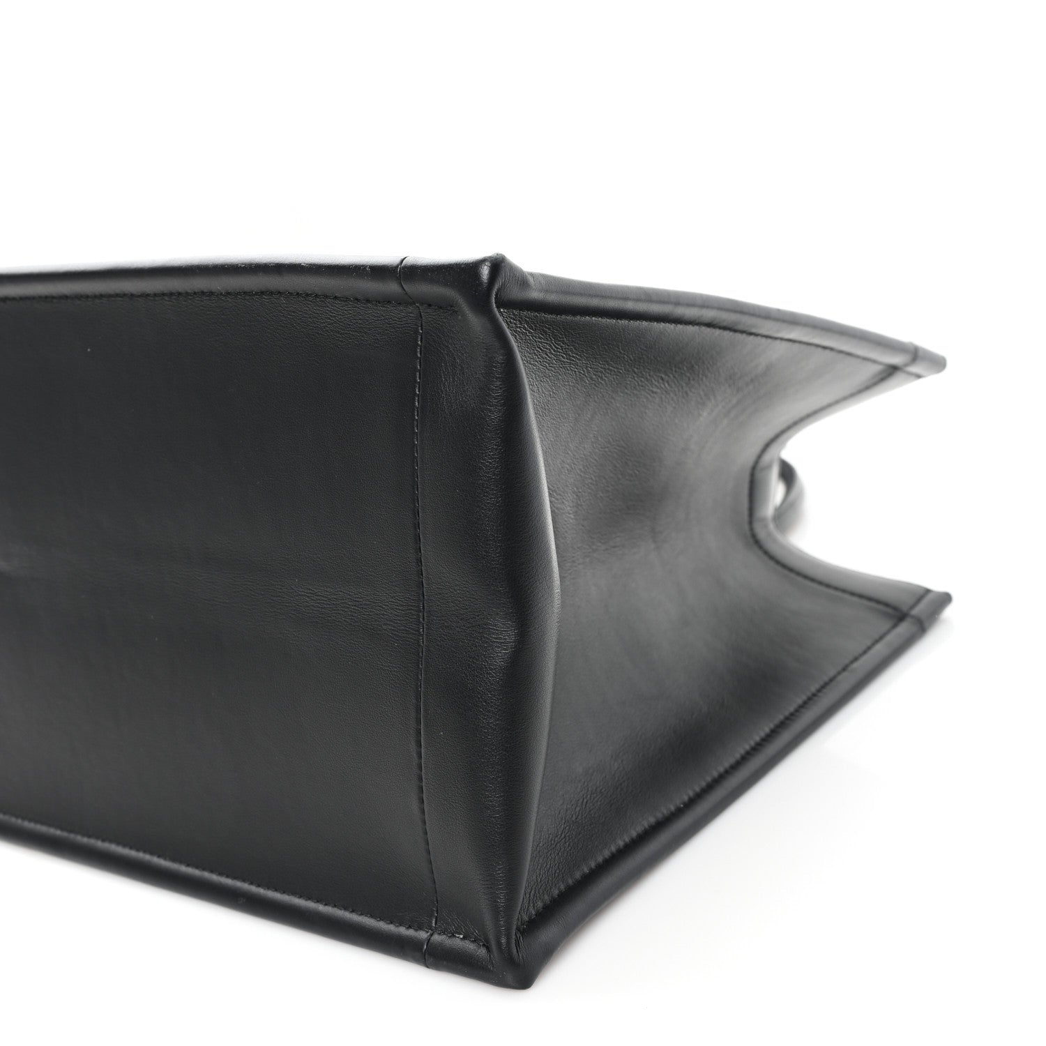 Christian Dior Calfskin Macro Cannage Medium Book Tote Black 9 of 9