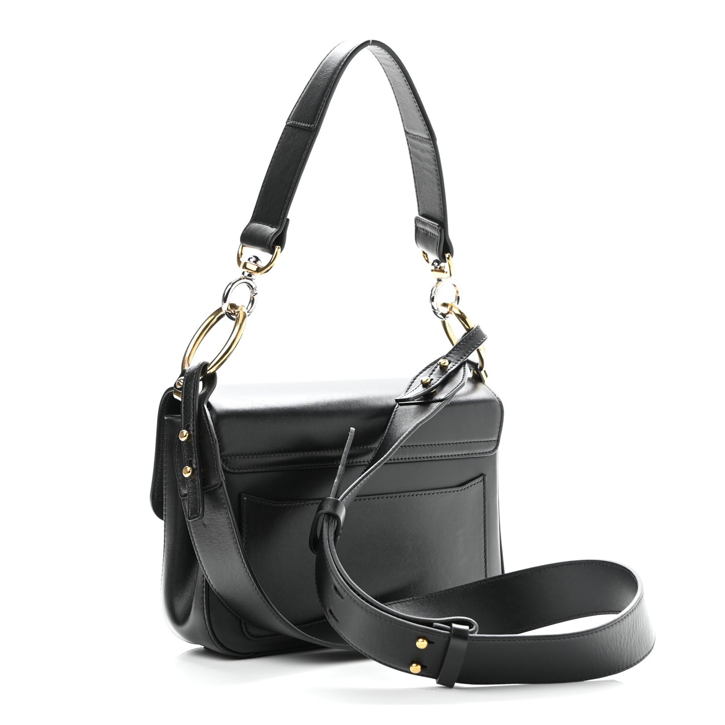 Calfskin Small C Double Carry Black