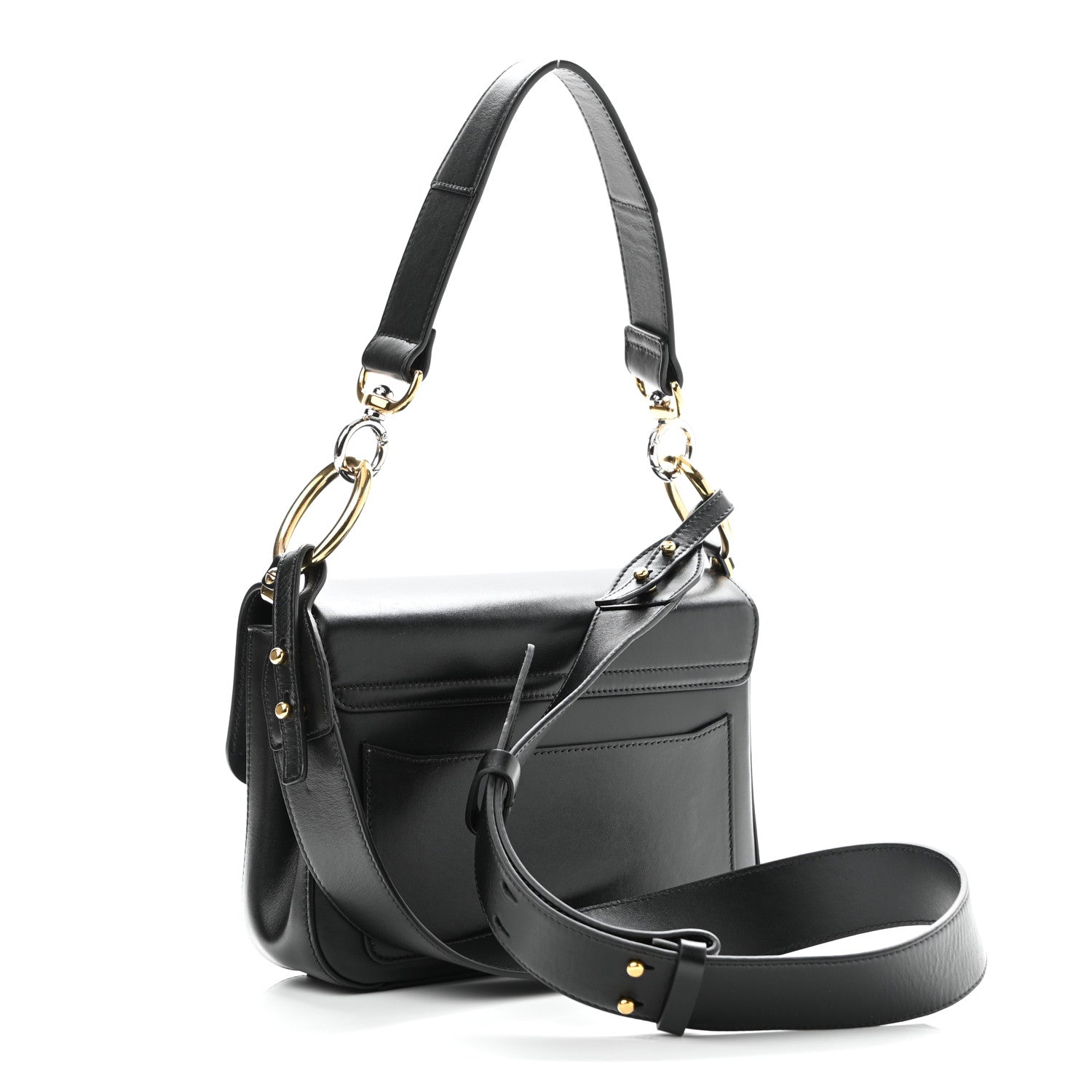 Chloe Calfskin Small C Double Carry Black 3 of 11