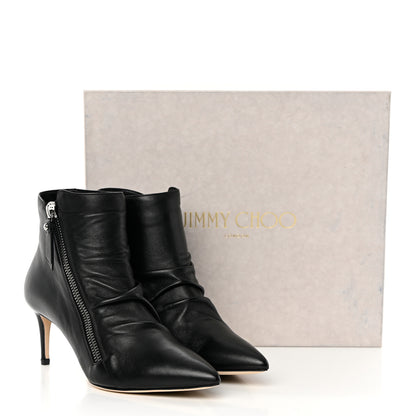 Jimmy Choo Calfskin Dayton 65 Boots 37.5 Black 11 of 11