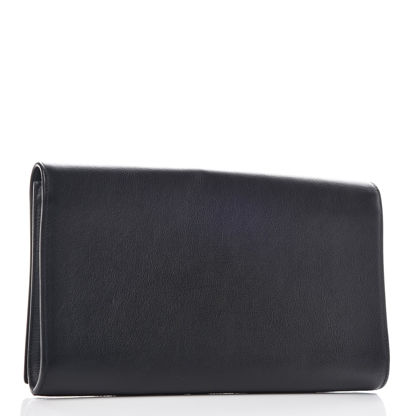 Calfskin Monogram Large Belle De Jour Clutch Black