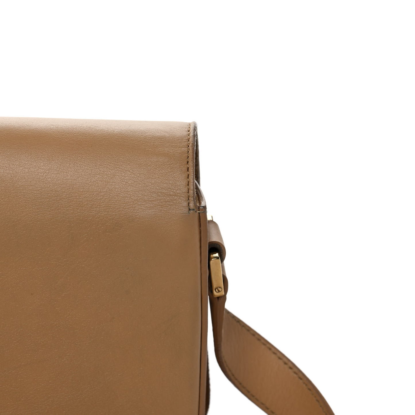 Calfskin Classic Y Satchel Beige