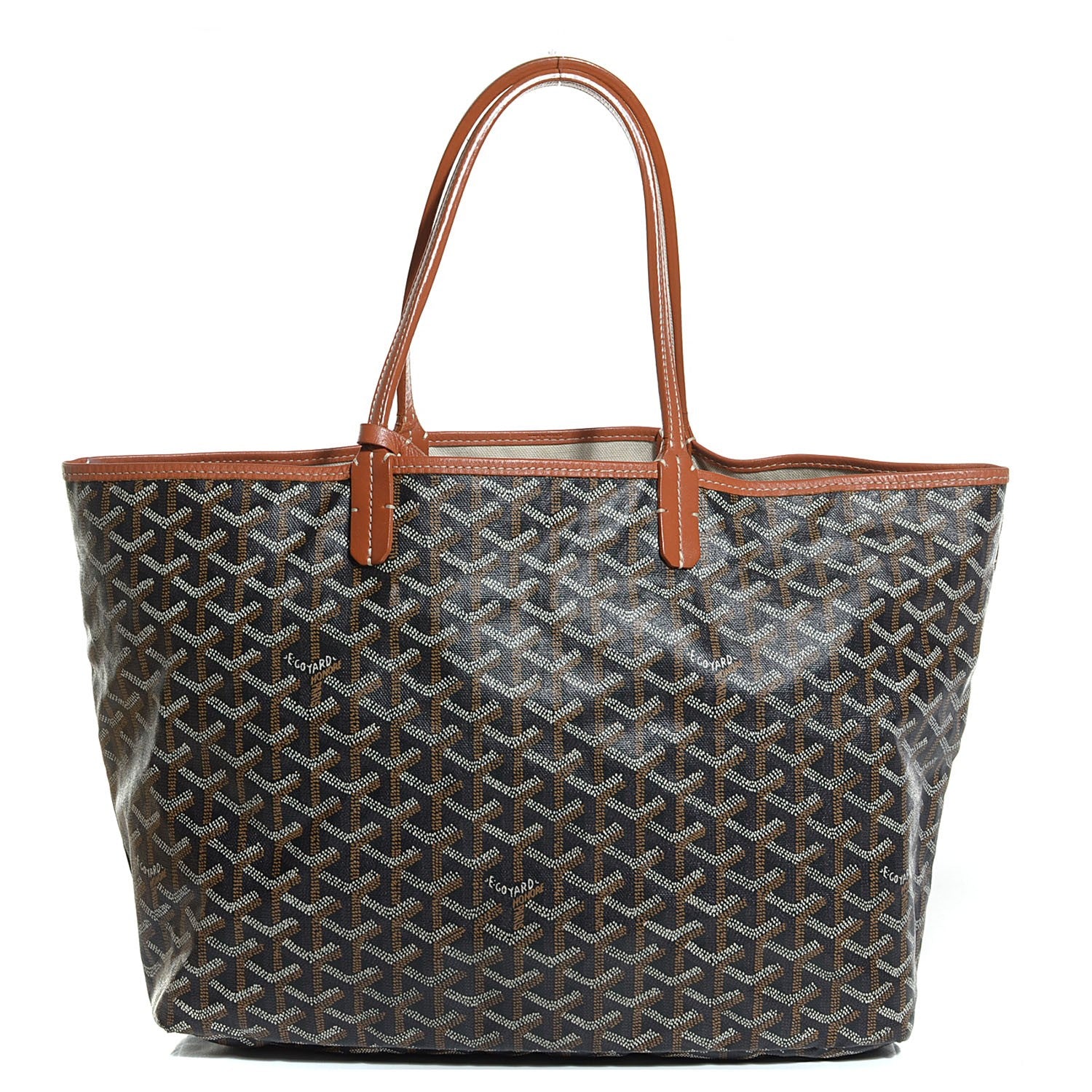 Goyard Goyardine Saint Louis PM Black Gold 3 of 9