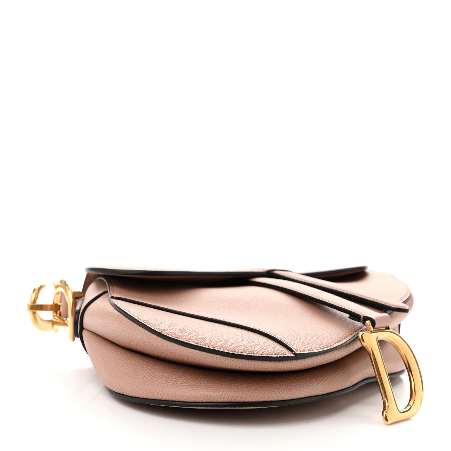 Christian Dior Grained Calfskin Saddle Bag Fard 4 of 10