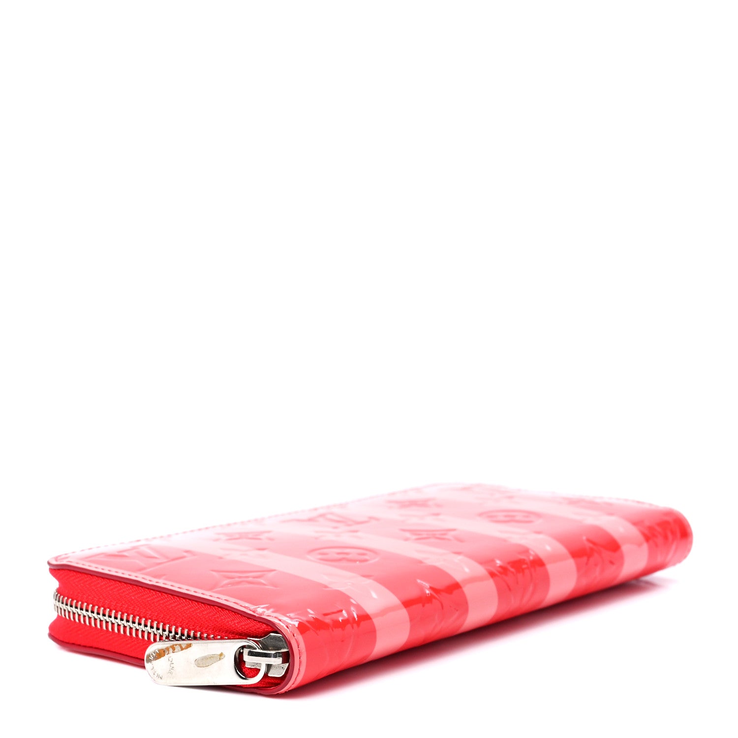 Louis Vuitton Vernis Rayures Zippy Wallet Poppy 4 of 13