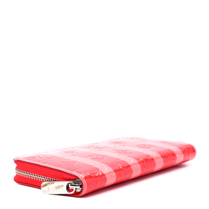 Louis Vuitton Vernis Rayures Zippy Wallet Poppy 4 of 13